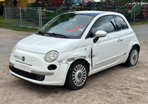 Fiat 500 cena 10500 przebieg: 172419, rok produkcji 2008 z Barlinek małe 106